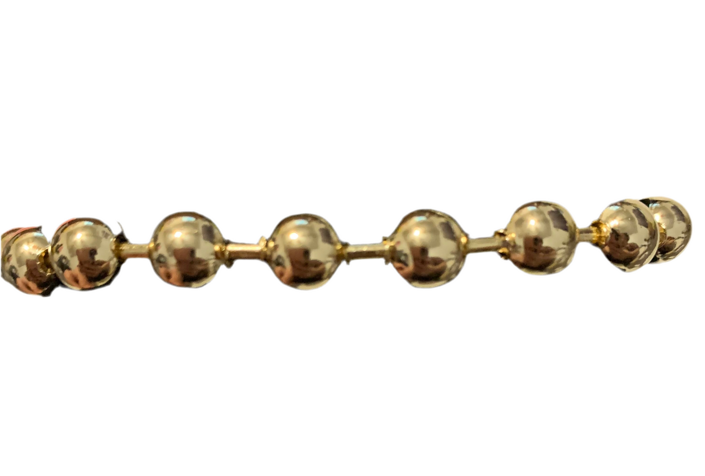 Bracelet 7” Gold Plated 14k Circle Link