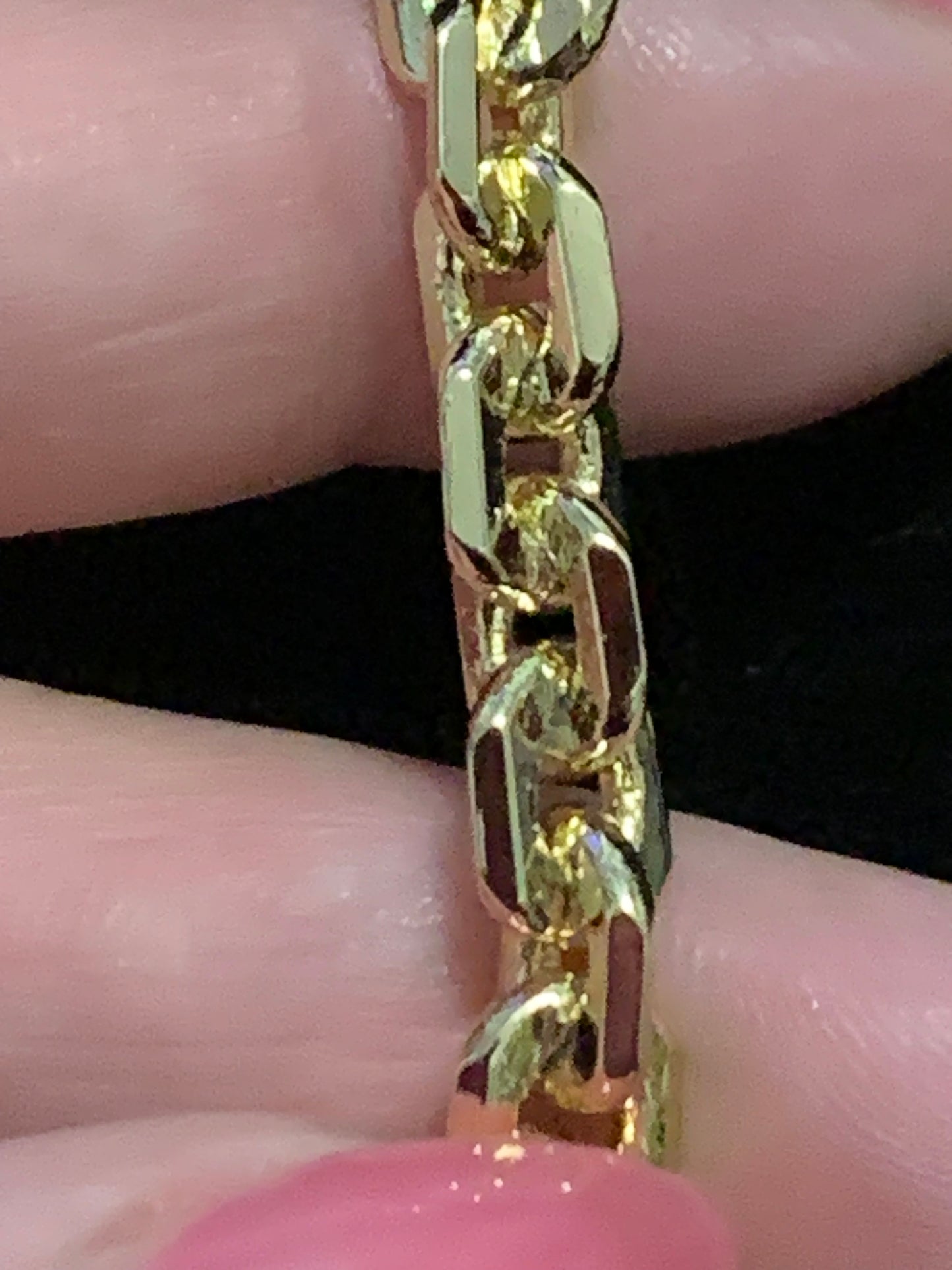 Bracelet Gold Plated 7”