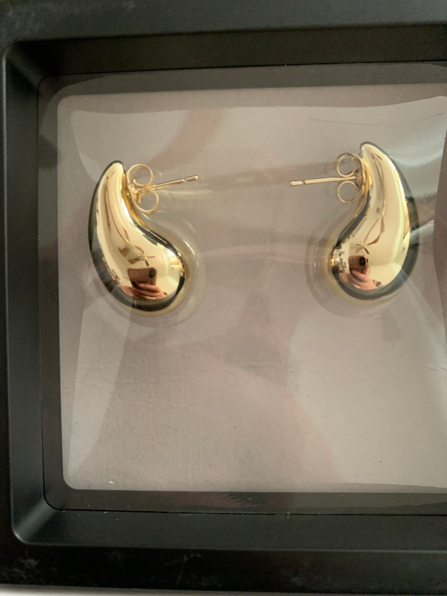 Earrings Gold Plated Small Drop