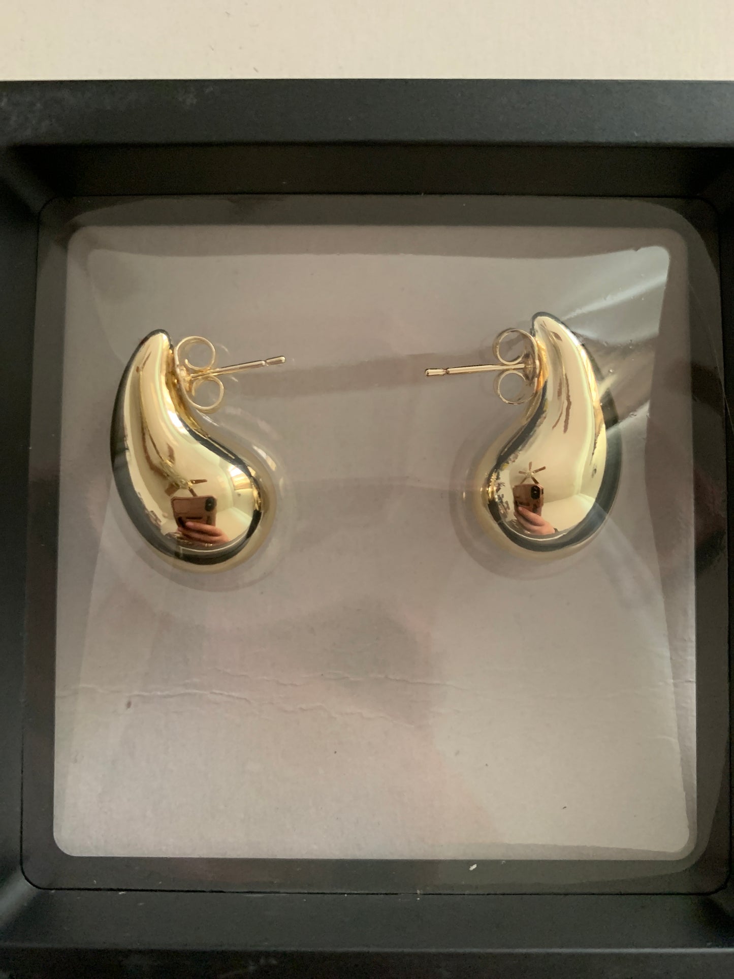 Earrings Gold Plated Small Drop