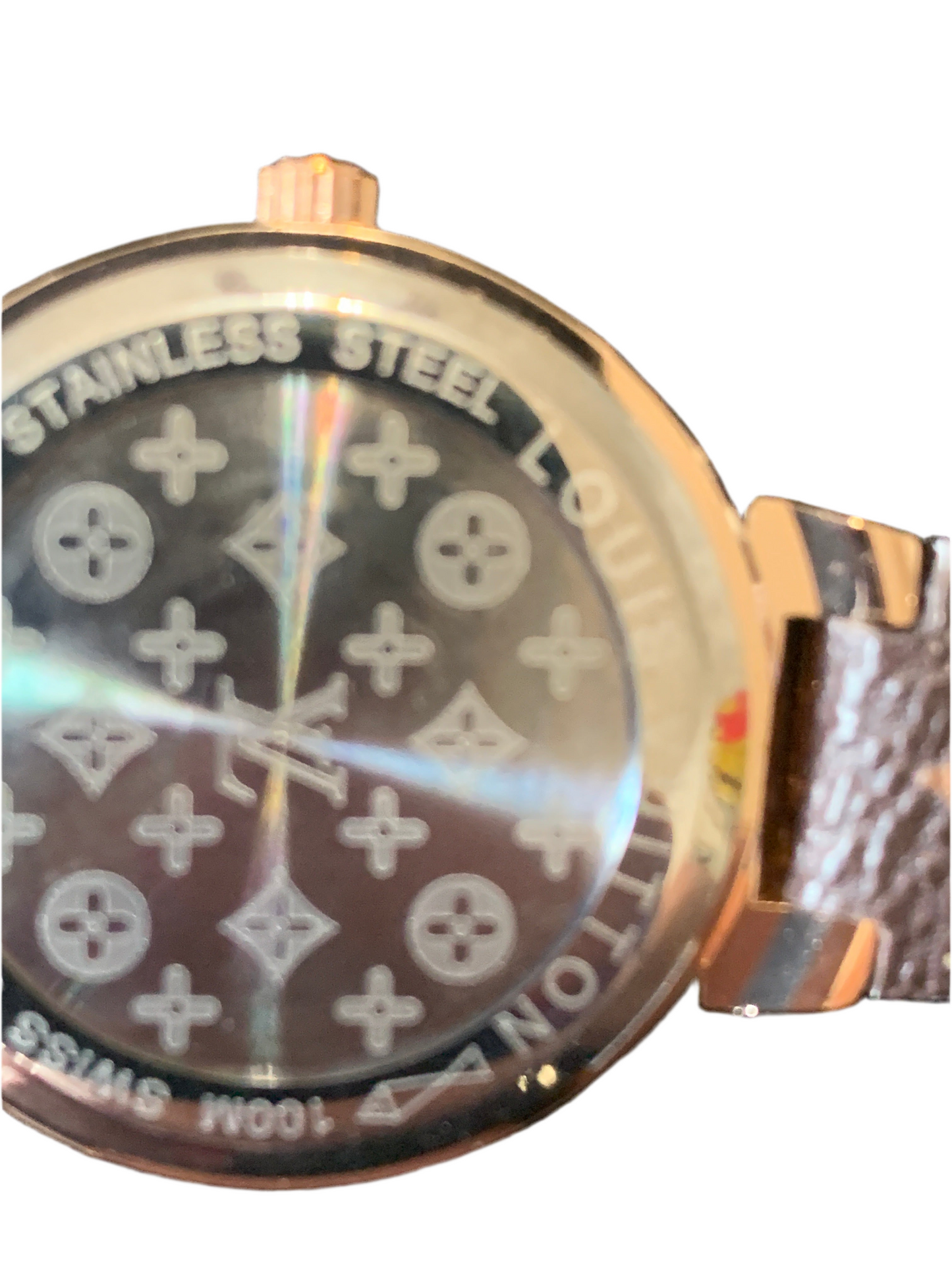 Watch Women with Brown Wrist Band