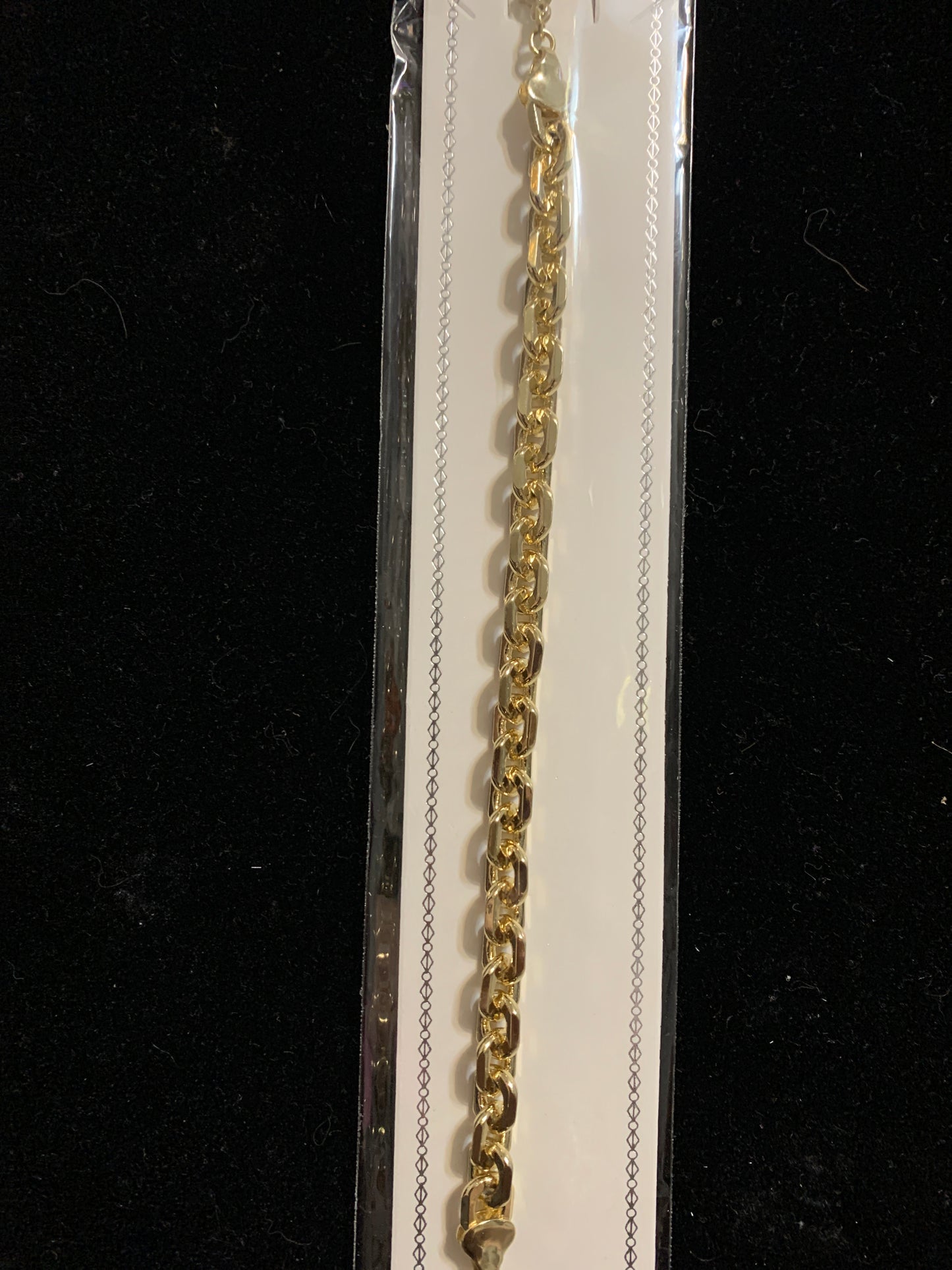 Bracelet Gold Plated 7”
