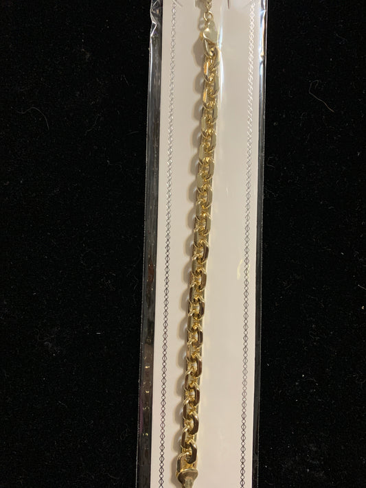 Bracelet Gold Plated 7”