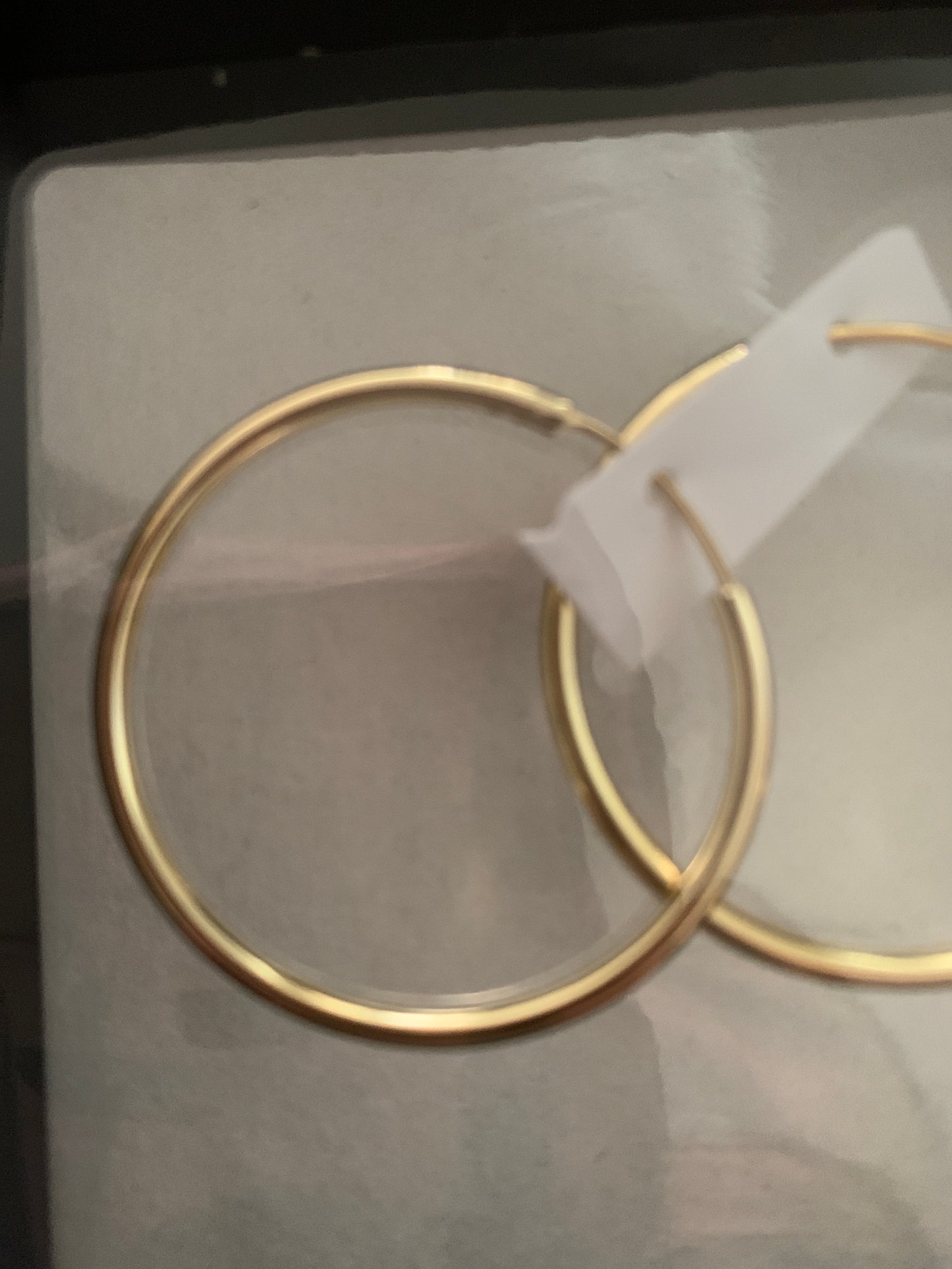 Earrings Gold Plated 14k Small Hoop