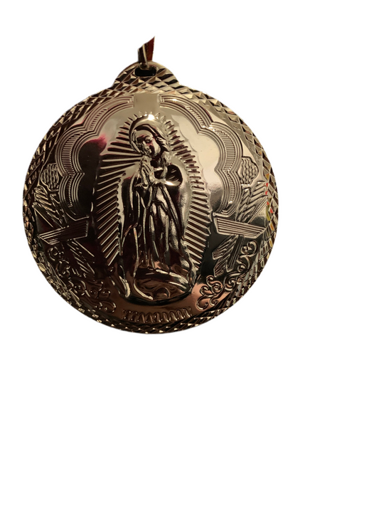 Virgin Mary Gold Plated Pendent